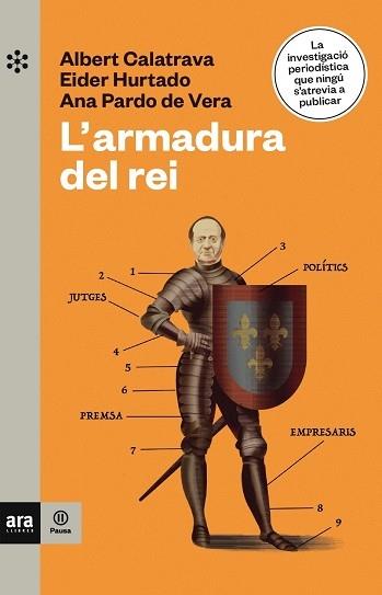 L'ARMADURA DEL REI | 9788417804831 | CALATRAVA I GONZÁLEZ, ALBERT/HURTADO I PERISES, EIDER/PARDO DE VERA I POSADA, ANA | Llibreria Cinta | Llibreria online de Terrassa | Comprar llibres en català i castellà online | Comprar llibres de text online