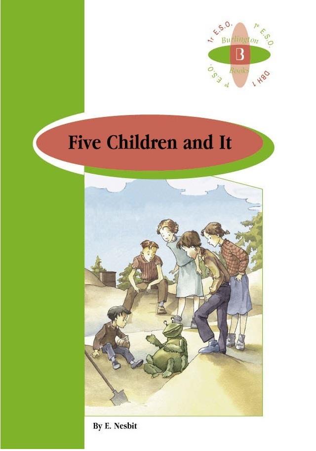 FIVE CHILDREN AND IT- 1º ESO Burlington Readers | 9789963473106 | Llibreria Cinta | Llibreria online de Terrassa | Comprar llibres en català i castellà online | Comprar llibres de text online
