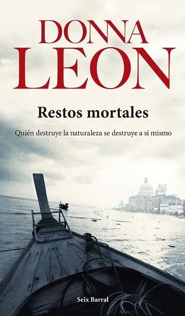 RESTOS MORTALES | 9788432232213 | DONNA LEON | Llibreria Cinta | Llibreria online de Terrassa | Comprar llibres en català i castellà online | Comprar llibres de text online