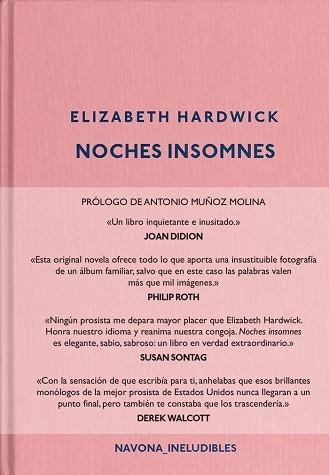 NOCHES INSOMNES | 9788417181284 | HARDWICK, ELIZABETH | Llibreria Cinta | Llibreria online de Terrassa | Comprar llibres en català i castellà online | Comprar llibres de text online