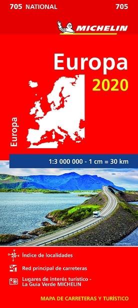 MAPA NATIONAL EUROPA MICHELIN 2020 | 9782067244009 | VARIOS AUTORES | Llibreria Cinta | Llibreria online de Terrassa | Comprar llibres en català i castellà online | Comprar llibres de text online