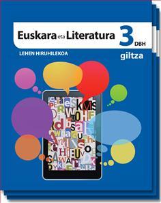 (EUSKADI) EUSKARA ETA LITERATURA ES3 GILTZA 2012 | 9788483782286 | EDEBÉ, OBRA COLECTIVA | Llibreria Cinta | Llibreria online de Terrassa | Comprar llibres en català i castellà online | Comprar llibres de text online