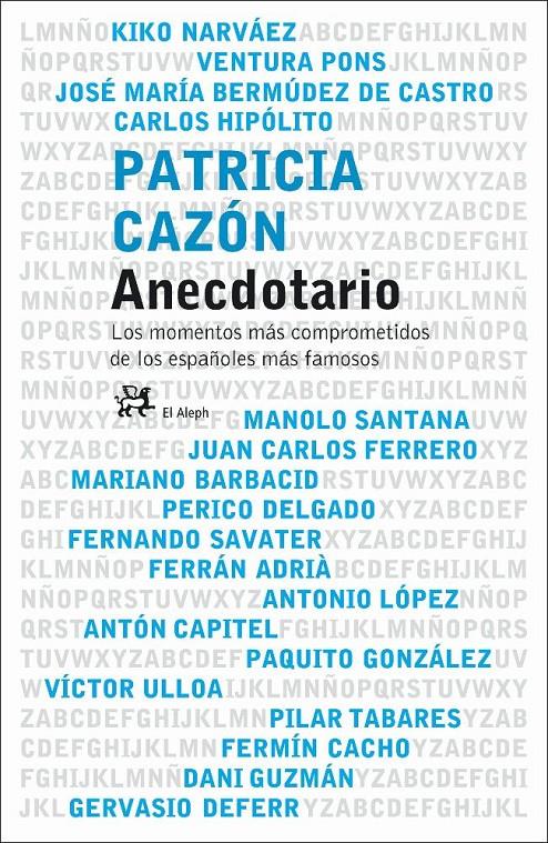 ANECDOTARIO | 9788476697122 | CAZON, PATRICIA | Llibreria Cinta | Llibreria online de Terrassa | Comprar llibres en català i castellà online | Comprar llibres de text online
