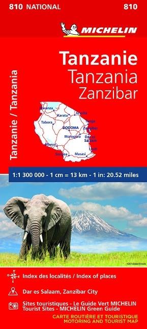 MAPA NATIONAL TANZANIA-ZANZÍBAR 2020 | 9782067242586 | MICHELIN | Llibreria Cinta | Llibreria online de Terrassa | Comprar llibres en català i castellà online | Comprar llibres de text online