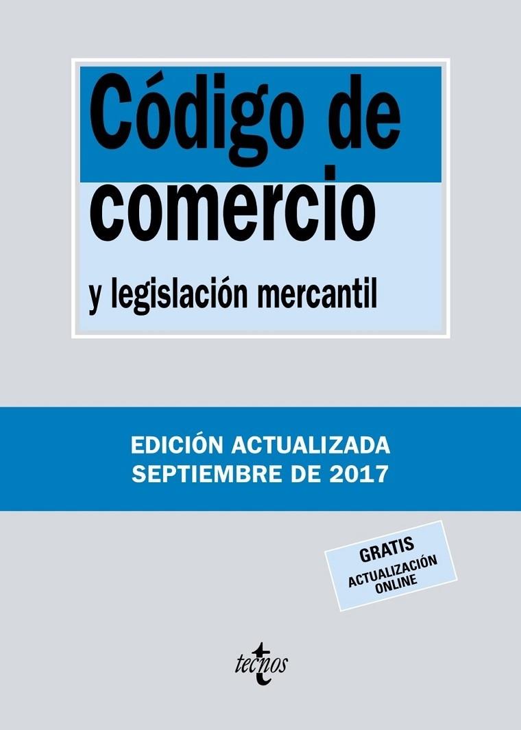 CÓDIGO DE COMERCIO 3 (2017) | 9788430971800 | EDITORIAL TECNOS | Llibreria Cinta | Llibreria online de Terrassa | Comprar llibres en català i castellà online | Comprar llibres de text online