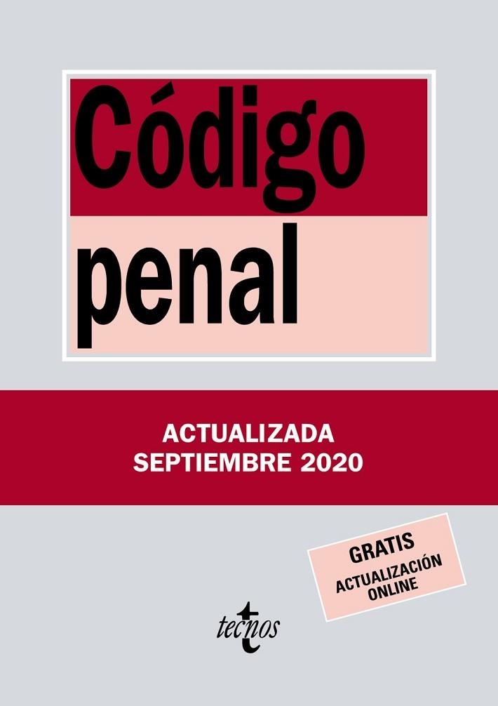 CÓDIGO PENAL (2020) | 9788430980024 | EDITORIAL TECNOS | Llibreria Cinta | Llibreria online de Terrassa | Comprar llibres en català i castellà online | Comprar llibres de text online