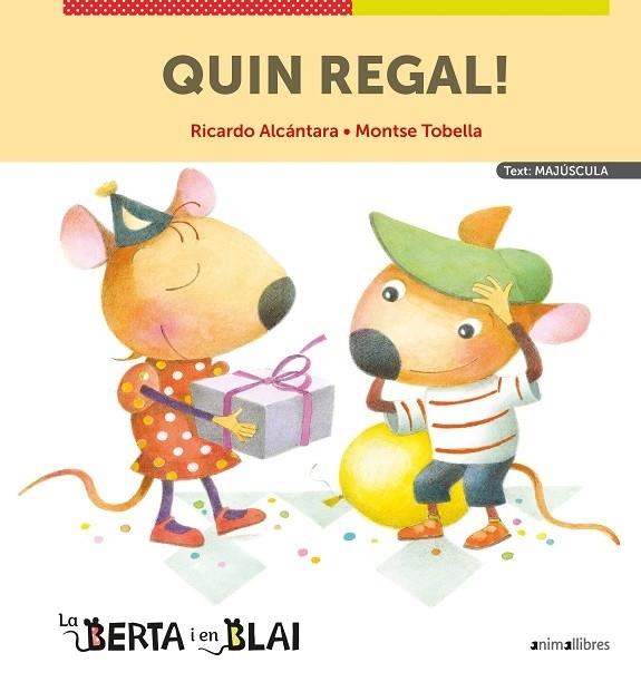 QUIN REGAL! (MAJÚSCULES) | 9788418592324 | ALCÁNTARA, RICARDO | Llibreria Cinta | Llibreria online de Terrassa | Comprar llibres en català i castellà online | Comprar llibres de text online