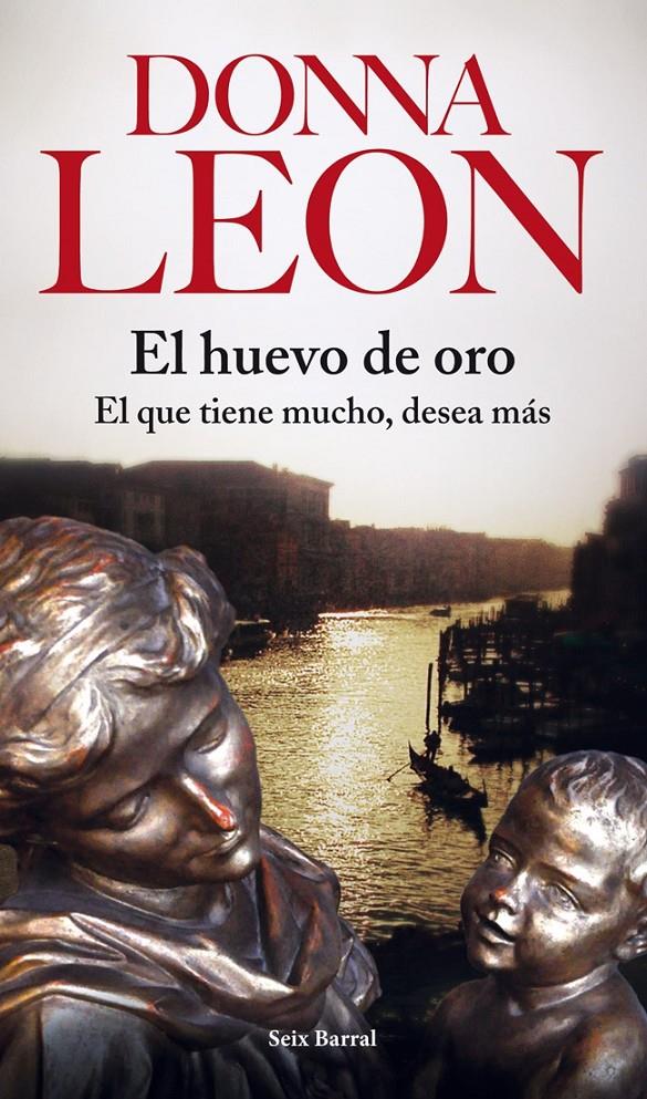 EL HUEVO DE ORO | 9788432215773 | DONNA LEON | Llibreria Cinta | Llibreria online de Terrassa | Comprar llibres en català i castellà online | Comprar llibres de text online