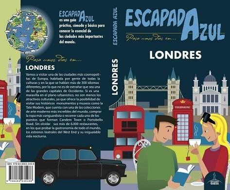 LONDRES (ESCAPADA AZUL) 2019 | 9788480235488 | MONREAL, MANUEL/LEDRADO, PALOMA/MAZARRASA, LUIS | Llibreria Cinta | Llibreria online de Terrassa | Comprar llibres en català i castellà online | Comprar llibres de text online