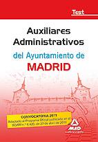 AUXILIARES ADM. DEL AYUNT. DE MADRID TEST | 9788467662061 | MARTOS NAVARRO, FERNANDO/GONZALEZ RABANAL, JOSE MANUEL/MARTINEZ DEL FRESNO, JOAQUIN/MUÑOZ LABIANO, A | Llibreria Cinta | Llibreria online de Terrassa | Comprar llibres en català i castellà online | Comprar llibres de text online
