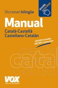 DICCIONARI MANUAL CATALA-CASTELLA / CASTELLA-CATALA VOX | 9788499740645 | Llibreria Cinta | Llibreria online de Terrassa | Comprar llibres en català i castellà online | Comprar llibres de text online
