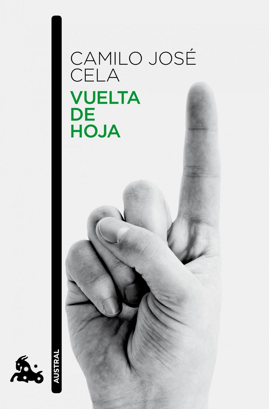 VUELTA DE HOJA | 9788423329359 | CAMILO JOSÉ CELA | Llibreria Cinta | Llibreria online de Terrassa | Comprar llibres en català i castellà online | Comprar llibres de text online