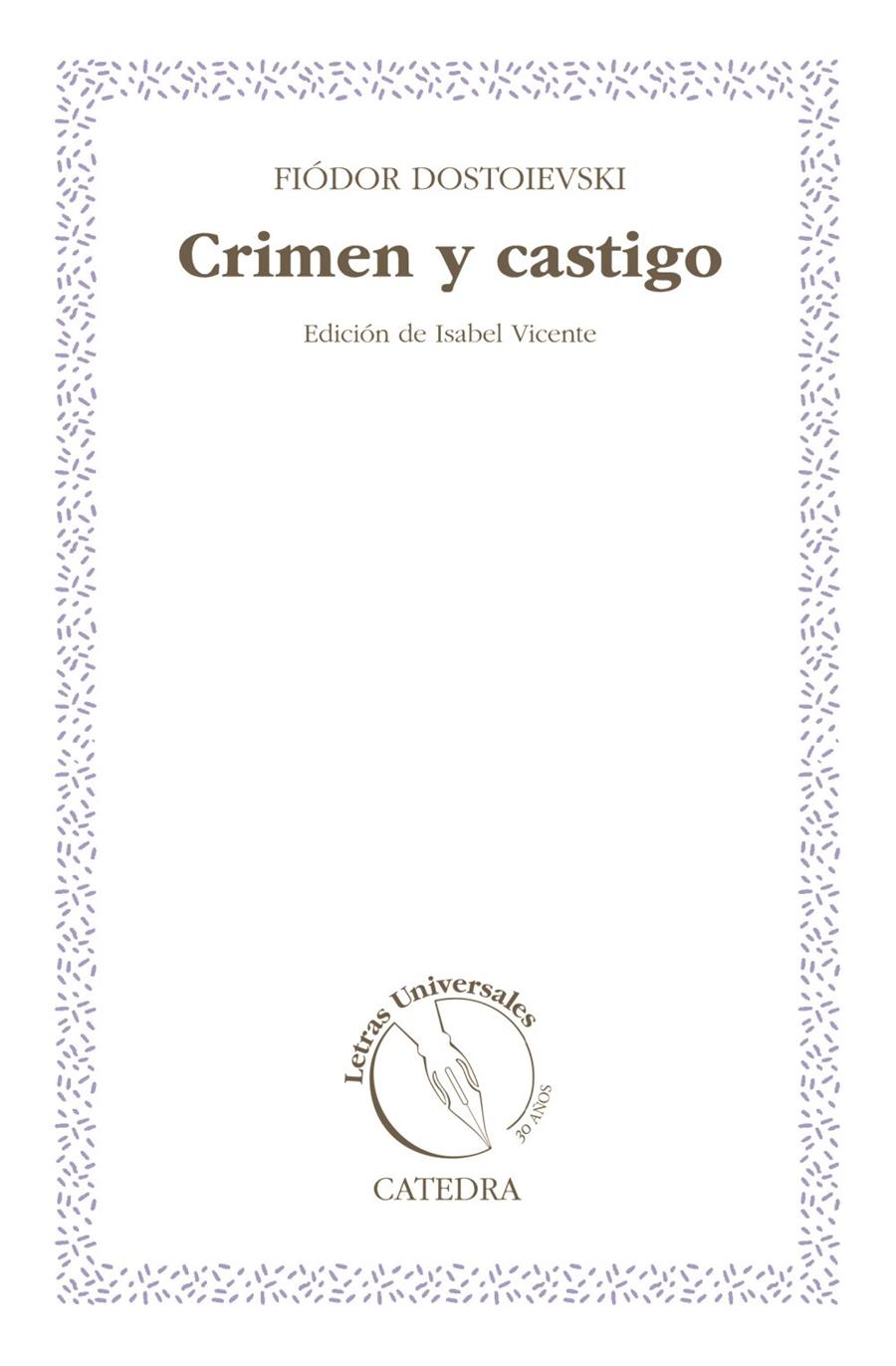 CRIMEN Y CASTIGO | 9788437631714 | Dostoievski, Fiódor M. | Llibreria Cinta | Llibreria online de Terrassa | Comprar llibres en català i castellà online | Comprar llibres de text online