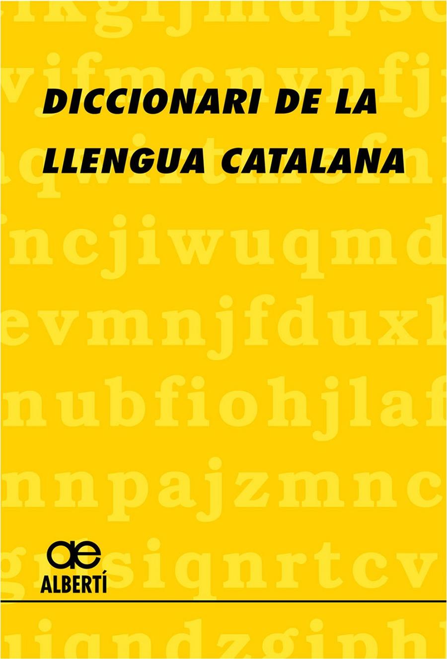 DICCIONARI ALBERTI GROC LLENGUA CATALANA | 9788472460812 | ALBERTÍ, SANTIAGO | Llibreria Cinta | Llibreria online de Terrassa | Comprar llibres en català i castellà online | Comprar llibres de text online