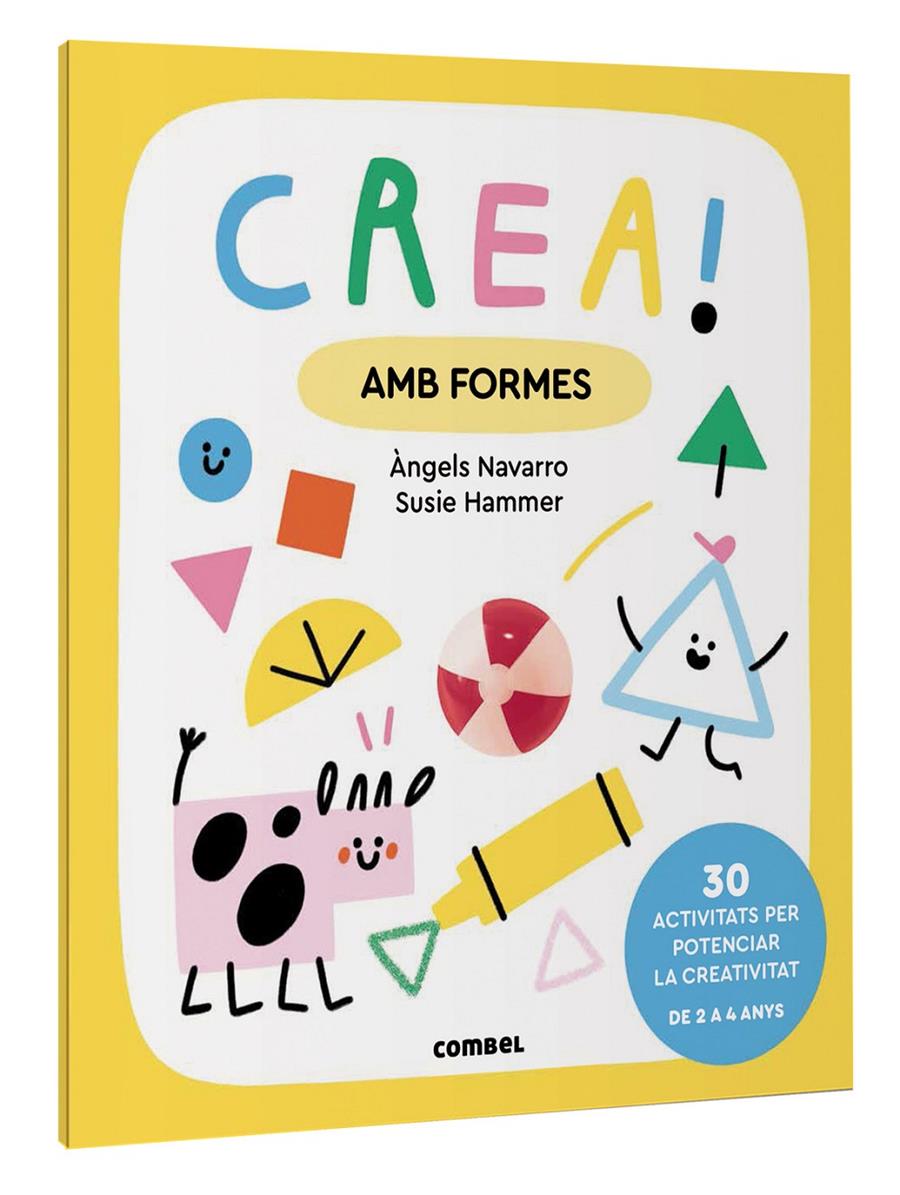CREA! AMB FORMES | 9788411581035 | NAVARRO SIMON, ÀNGELS | Llibreria Cinta | Llibreria online de Terrassa | Comprar llibres en català i castellà online | Comprar llibres de text online