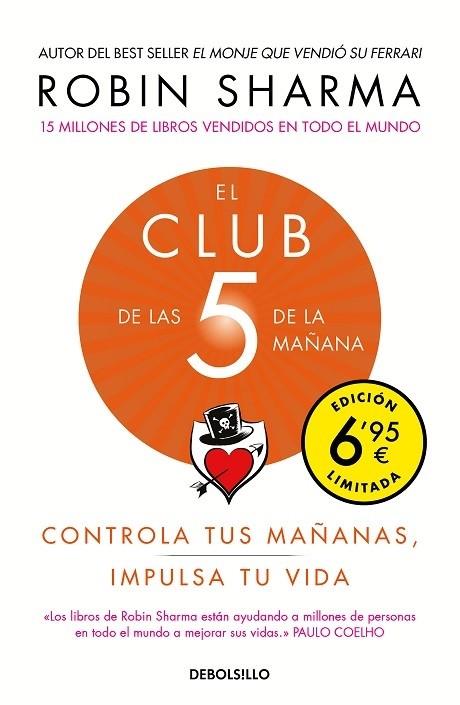 EL CLUB DE LAS 5 DE LA MAÑANA | 9788466350051 | SHARMA, ROBIN | Llibreria Cinta | Llibreria online de Terrassa | Comprar llibres en català i castellà online | Comprar llibres de text online