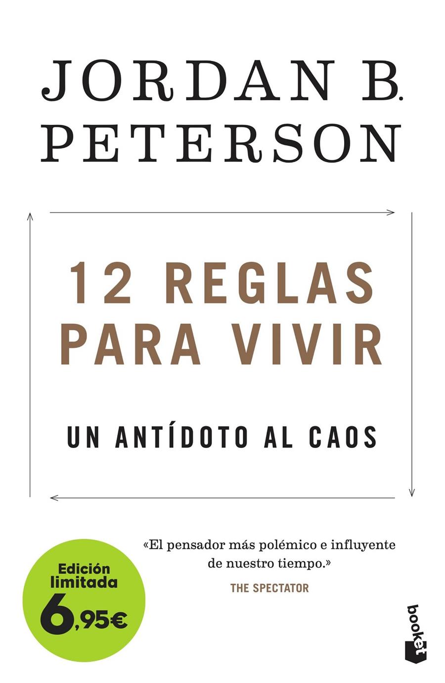 12 REGLAS PARA VIVIR | 9788408258841 | PETERSON, JORDAN B. | Llibreria Cinta | Llibreria online de Terrassa | Comprar llibres en català i castellà online | Comprar llibres de text online