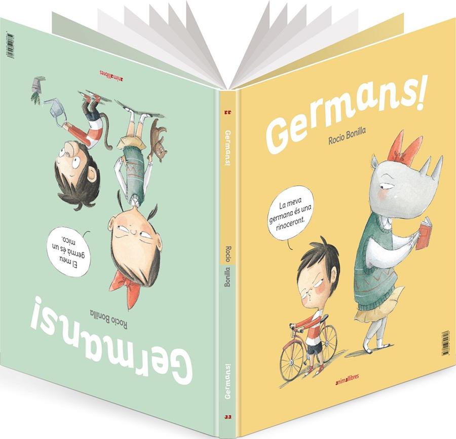 GERMANS! | 9788416844708 | BONILLA RAYA, ROCIO | Llibreria Cinta | Llibreria online de Terrassa | Comprar llibres en català i castellà online | Comprar llibres de text online