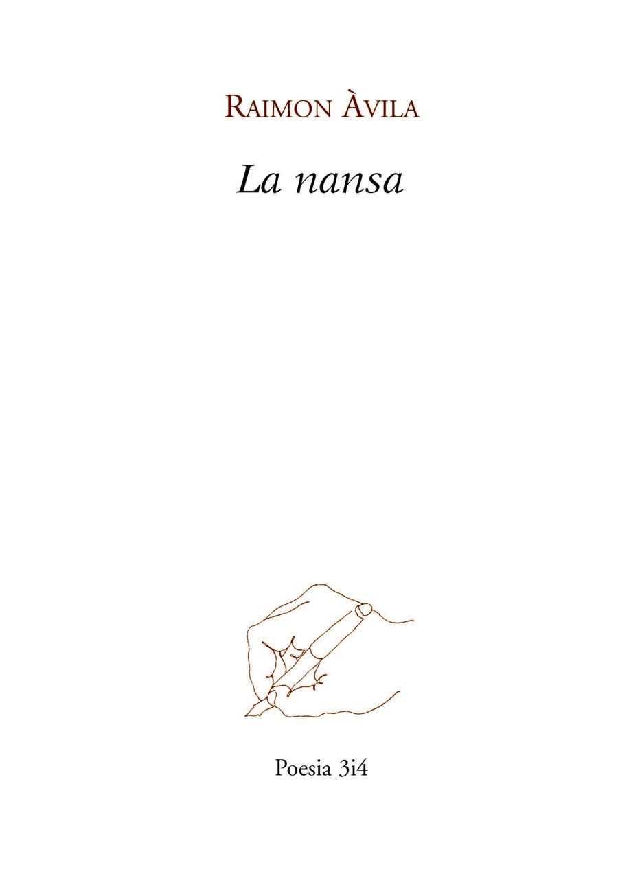 LA NANSA | 9788475029801 | ÀVILA I CASTELLS, RAIMON | Llibreria Cinta | Llibreria online de Terrassa | Comprar llibres en català i castellà online | Comprar llibres de text online
