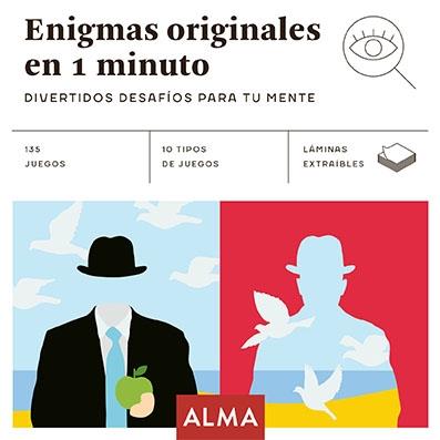 ENIGMAS ORIGINALES EN 1 MINUTO | 9788418008474 | VV.AA. | Llibreria Cinta | Llibreria online de Terrassa | Comprar llibres en català i castellà online | Comprar llibres de text online