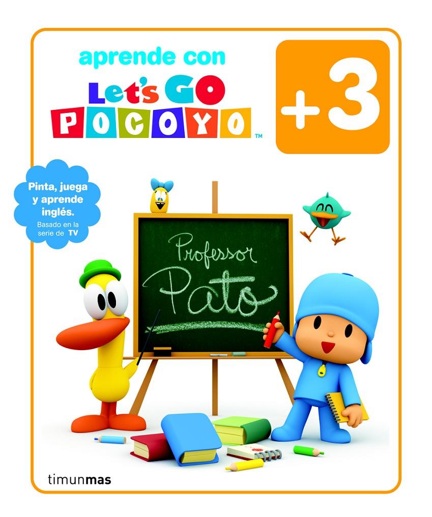 POCOYO LET'S GO 3 AÑOS (APRENDE CON) | 9788408101888 | ZINKIA | Llibreria Cinta | Llibreria online de Terrassa | Comprar llibres en català i castellà online | Comprar llibres de text online