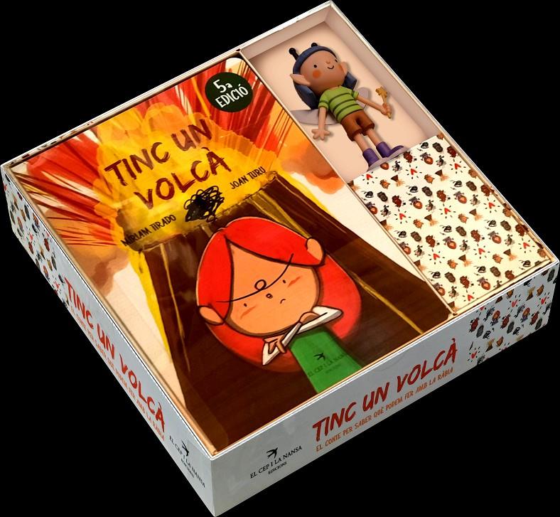 TINC UN VOLCÀ (EDICIÓ ESPECIAL LLIBRE + FIGURA) | 9788418522420 | TIRADO, MÍRIAM/TURU, JOAN | Llibreria Cinta | Llibreria online de Terrassa | Comprar llibres en català i castellà online | Comprar llibres de text online