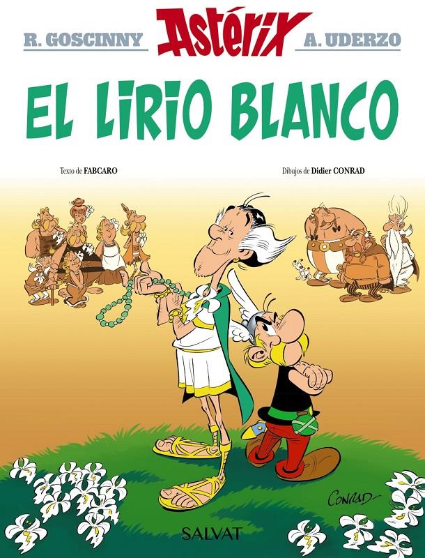 ASTERIX Y EL LIRIO BLANCO | 9788469640401 | GOSCINNY, RENÉ/FABCARO | Llibreria Cinta | Llibreria online de Terrassa | Comprar llibres en català i castellà online | Comprar llibres de text online