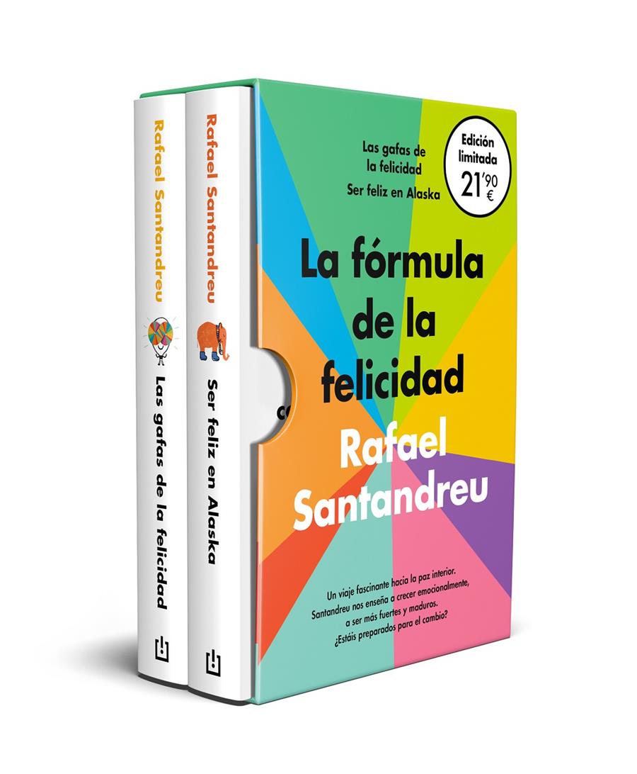 ESTUCHE LA FÓRMULA DE LA FELICIDAD DE RAFAEL SANTANDREU (ED. LIMITADA). LAS GAFA | 9788466363952 | SANTANDREU, RAFAEL | Llibreria Cinta | Llibreria online de Terrassa | Comprar llibres en català i castellà online | Comprar llibres de text online