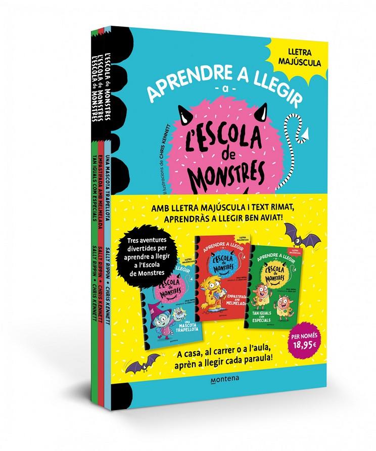 ESCOLA DE MONSTRES (PACK) | 9788419169990 | Sally Rippin | Llibreria Cinta | Llibreria online de Terrassa | Comprar llibres en català i castellà online | Comprar llibres de text online