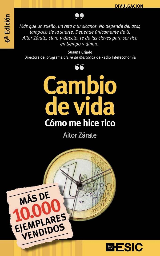CAMBIO DE VIDA | 9788473564793 | ZÁRATE, AITOR | Llibreria Cinta | Llibreria online de Terrassa | Comprar llibres en català i castellà online | Comprar llibres de text online