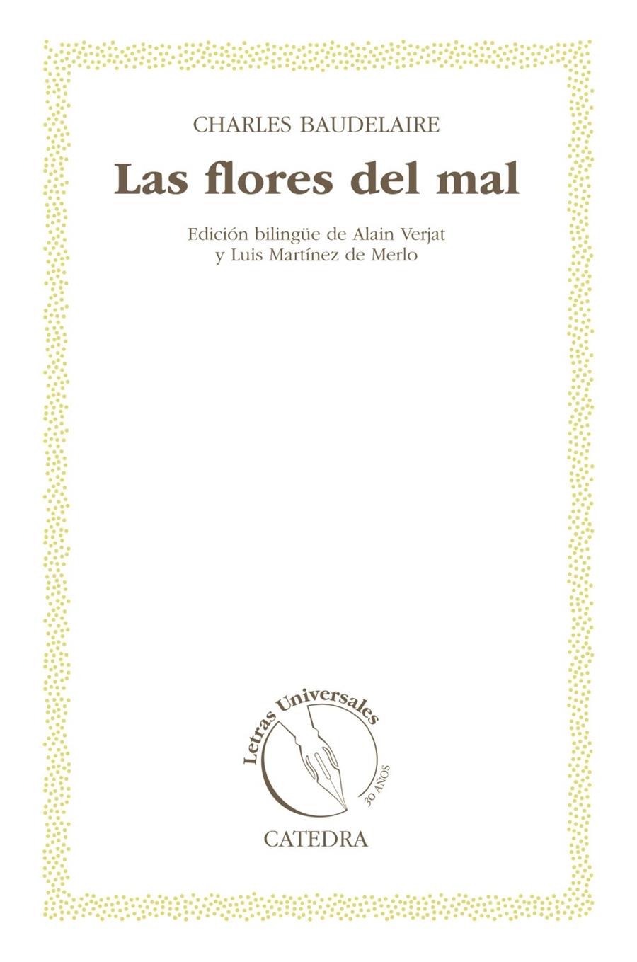 LAS FLORES DEL MAL | 9788437631707 | Baudelaire, Charles | Llibreria Cinta | Llibreria online de Terrassa | Comprar llibres en català i castellà online | Comprar llibres de text online