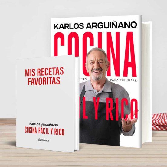 PACK COCINA FÁCIL Y RICO | 8432715153610 | ARGUIÑANO, KARLOS | Llibreria Cinta | Llibreria online de Terrassa | Comprar llibres en català i castellà online | Comprar llibres de text online