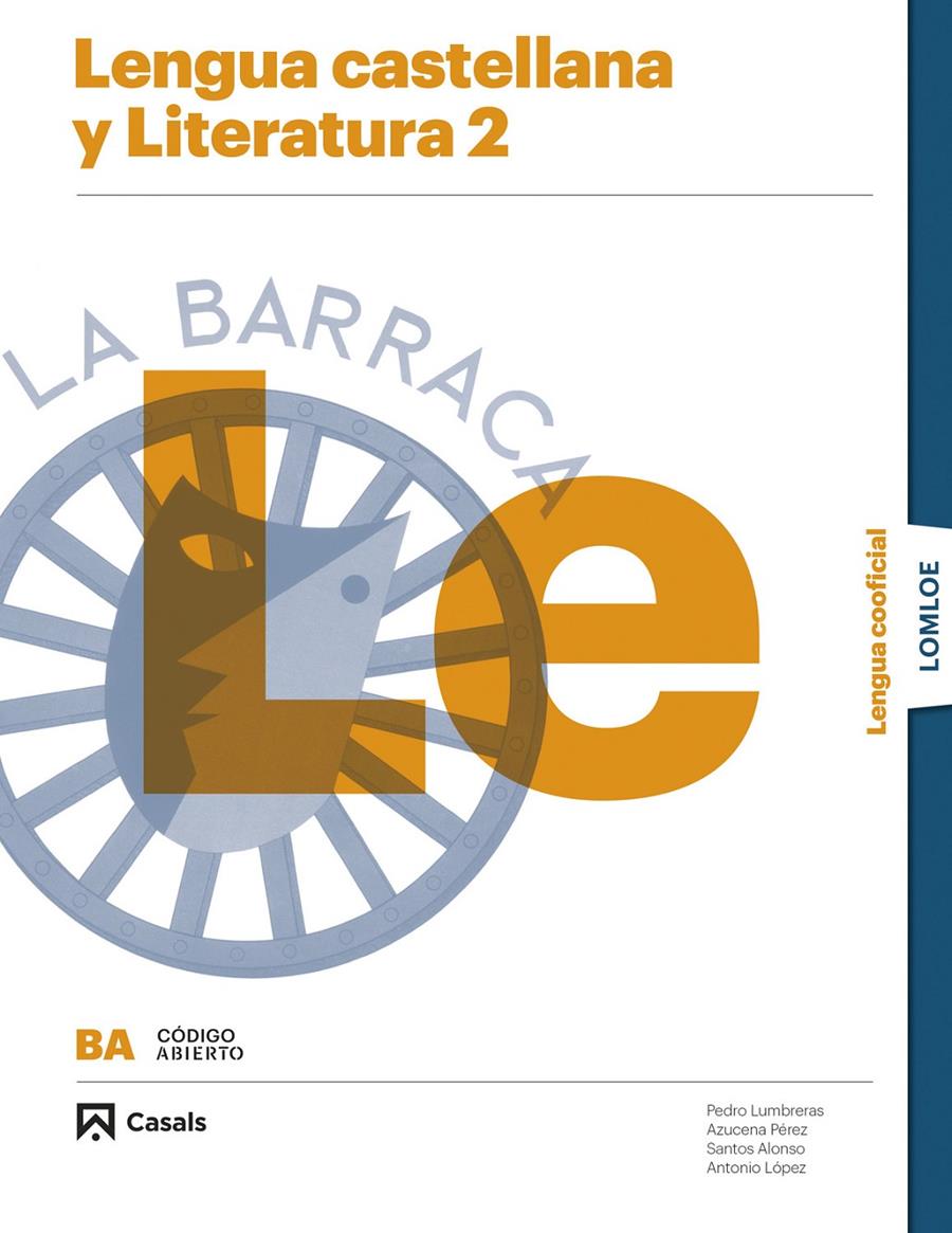 LENGUA CASTELLANA Y LITERATURA 2 BA LENGUA COOFICIAL -CASALS- 2023 | 9788421874707 | VARIOS AUTORES | Llibreria Cinta | Llibreria online de Terrassa | Comprar llibres en català i castellà online | Comprar llibres de text online