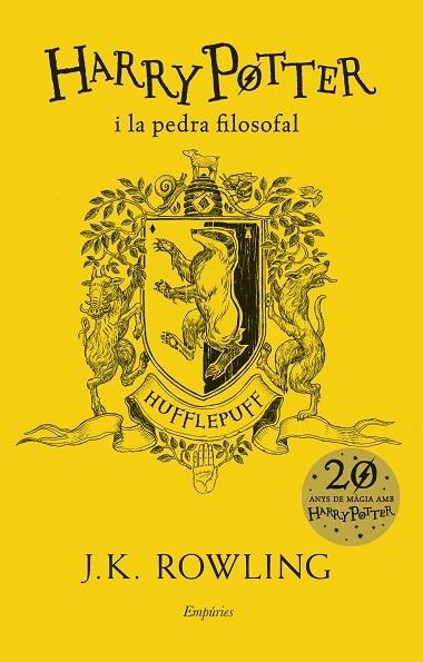 HARRY POTTER I LA PEDRA FILOSOFAL (HUFFLEPUFF) | 9788417016685 | ROWLING, J.K. | Llibreria Cinta | Llibreria online de Terrassa | Comprar llibres en català i castellà online | Comprar llibres de text online
