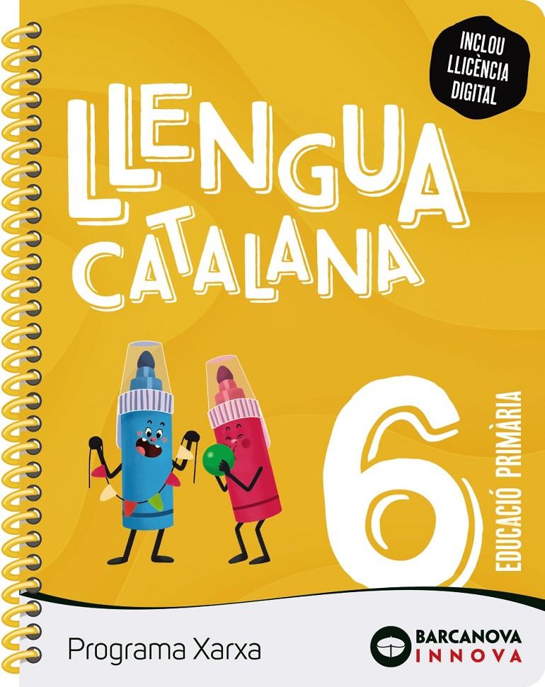 LLENGUA CATALANA 6 CS XARXA BARCANOVA 2023 | 9788448960360 | MURILLO, NÚRIA/MUNELLS, MONTSERRAT/RIERA, NÚRIA | Llibreria Cinta | Llibreria online de Terrassa | Comprar llibres en català i castellà online | Comprar llibres de text online
