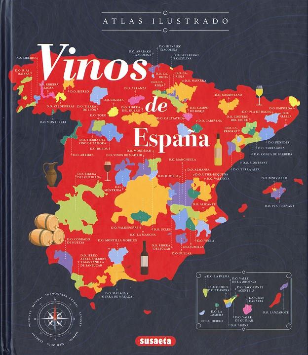 VINOS DE ESPAÑA | 9788467786132 | SUSAETA, EQUIPO | Llibreria Cinta | Llibreria online de Terrassa | Comprar llibres en català i castellà online | Comprar llibres de text online