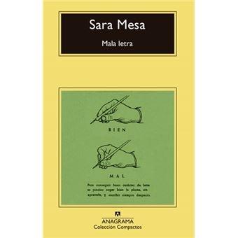 MALA LETRA | 9788433960580 | MESA, SARA | Llibreria Cinta | Llibreria online de Terrassa | Comprar llibres en català i castellà online | Comprar llibres de text online