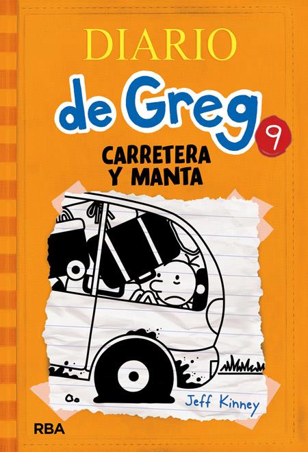 DIARIO DE GREG, 9 CARRETERA Y MANTA | 9788427208742 | Jeff Kinney | Llibreria Cinta | Llibreria online de Terrassa | Comprar llibres en català i castellà online | Comprar llibres de text online