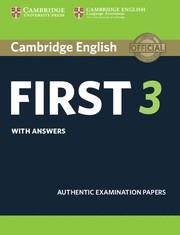 CAMBRIDGE ENGLISH FIRST 3 STUDENT'S BOOK WITH ANSWERS | 9781108433730 | Llibreria Cinta | Llibreria online de Terrassa | Comprar llibres en català i castellà online | Comprar llibres de text online