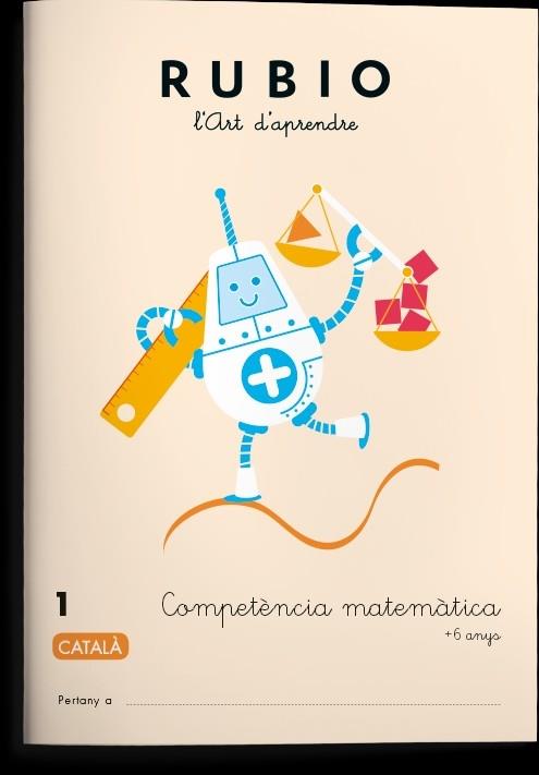 COMPETÈNCIA MATEMÀTICA 1 -CATALÀ- RUBIO | 9788417427009 | Llibreria Cinta | Llibreria online de Terrassa | Comprar llibres en català i castellà online | Comprar llibres de text online