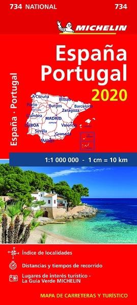 MAPA NATIONAL ESPAÑA - PORTUGAL MICHELIN 2020 | 9782067244078 | MICHELIN | Llibreria Cinta | Llibreria online de Terrassa | Comprar llibres en català i castellà online | Comprar llibres de text online