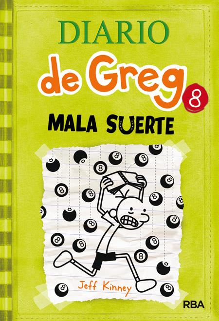 DIARIO DE GREG, 8 MALA SUERTE | 9788427204638 | Jeff Kinney | Llibreria Cinta | Llibreria online de Terrassa | Comprar llibres en català i castellà online | Comprar llibres de text online