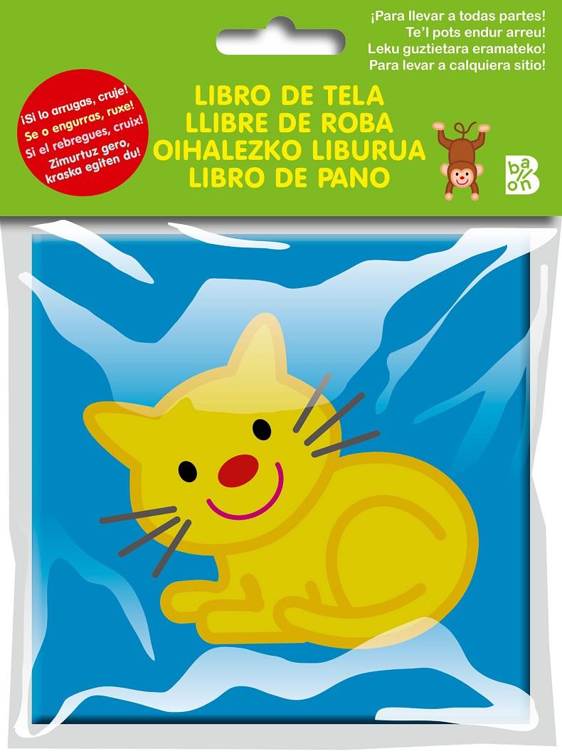 LIBRO DE TELA - GATO | 9789403226583 | BALLON | Llibreria Cinta | Llibreria online de Terrassa | Comprar llibres en català i castellà online | Comprar llibres de text online